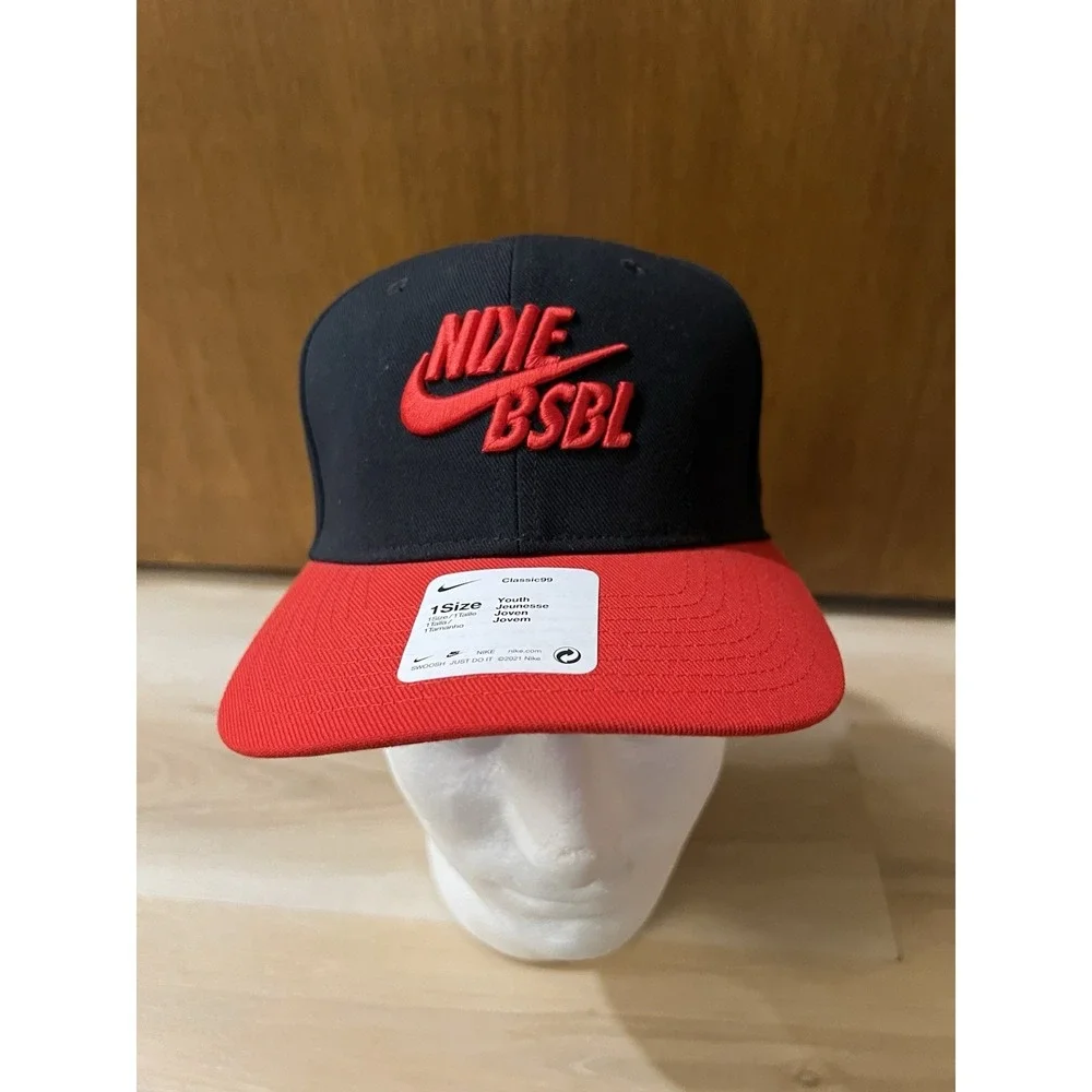 New Boys Nike Baseball Classic99 Youth Hat Cap Swoosh Flex Adjustable‎ Strapback